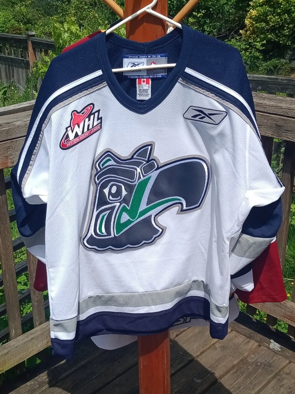 =RaRE- Reebok Seattle Thunderbirds WHL/CHL Hockey Jersey